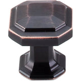 Top Knobs - Emerald Knob 1 1/8 Inch Tuscan Bronze - Tuscan Bronze