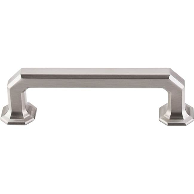 Top Knobs - Emerald Pull 3 3/4 Inch (c-c) Brushed Satin Nickel - Brushed Satin Nickel