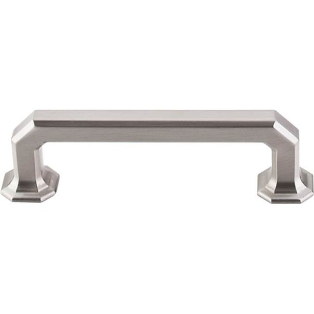 Top Knobs - Emerald Pull 3 3/4 Inch (c-c) Brushed Satin Nickel - Brushed Satin Nickel