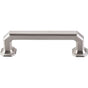 Top Knobs - Emerald Pull 3 3/4 Inch (c-c) Brushed Satin Nickel - Brushed Satin Nickel
