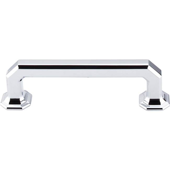 Top Knobs - Emerald Pull 3 3/4 Inch (c-c) Polished Chrome - Polished Chrome