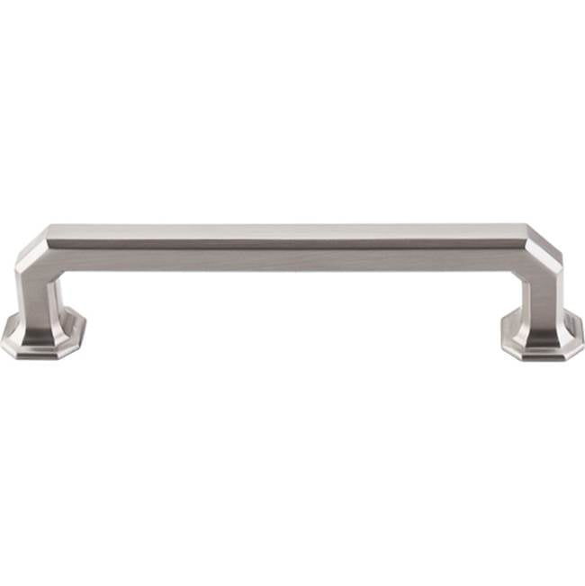 Top Knobs - Emerald Pull 5 Inch (c-c) Brushed Satin Nickel - Brushed Satin Nickel