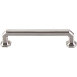 Top Knobs - Emerald Pull 5 Inch (c-c) Brushed Satin Nickel - Brushed Satin Nickel