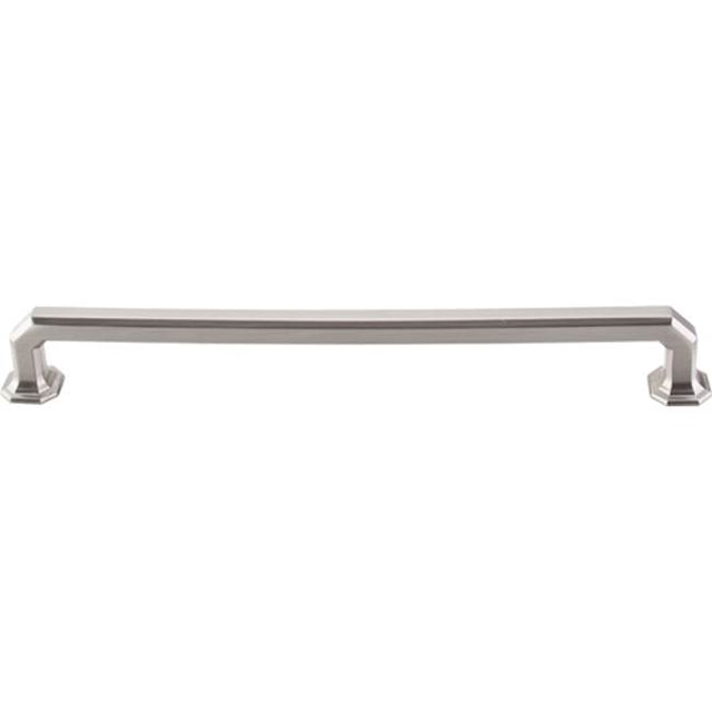 Top Knobs - Emerald Pull 9 Inch (c-c) Brushed Satin Nickel - Brushed Satin Nickel