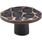 Top Knobs - Cobblestone Oval Knob 2 Inch Brass Antique - Brass Antique