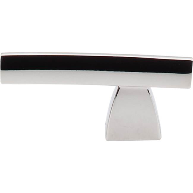 Top Knobs - Arched Knob/Pull 2 1/2 Inch Polished Nickel - Polished Nickel