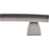 Top Knobs - Arched Knob/Pull 2 1/2 Inch Pewter Antique - Pewter Antique