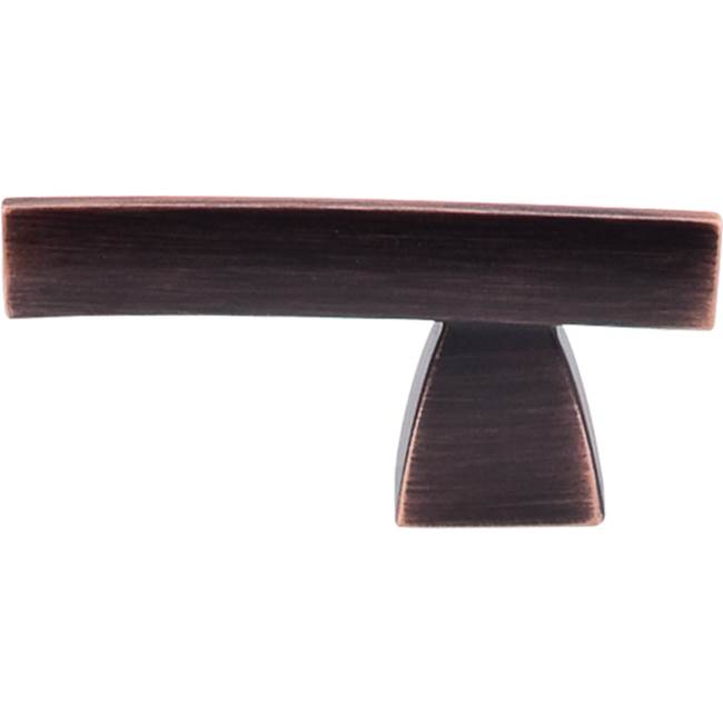 Top Knobs - Arched Knob/Pull 2 1/2 Inch Tuscan Bronze - Tuscan Bronze