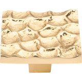 Top Knobs - Cobblestone Square Knob 1 15/16 Inch Brass - Polished Brass