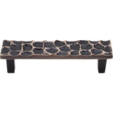 Top Knobs - Cobblestone Pull 3 3/4 Inch (c-c) Brass Antique - Brass Antique