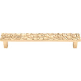 Top Knobs - Cobblestone Pull 6 5/16 Inch (c-c) Brass - Polished Brass