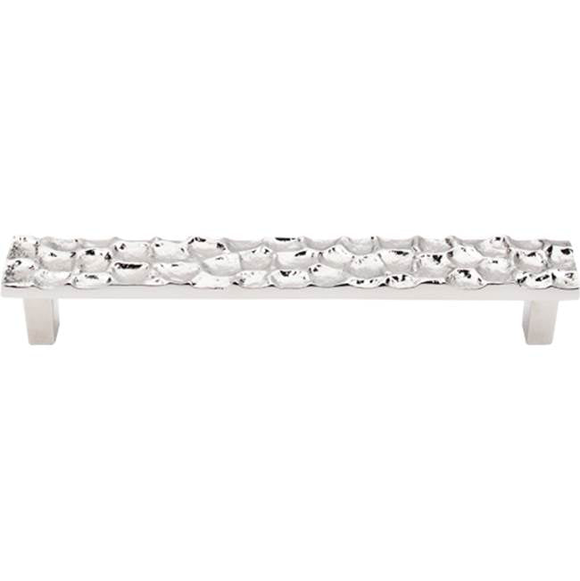 Top Knobs - Cobblestone Pull 6 5/16 Inch (c-c) Polished Nickel - Polished Nickel