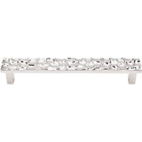Top Knobs - Cobblestone Pull 6 5/16 Inch (c-c) Polished Nickel - Polished Nickel