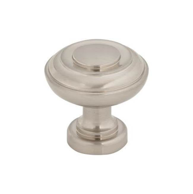 Top Knobs - Ulster Knob 1 1/4 Inch Brushed Satin Nickel - Brushed Satin Nickel