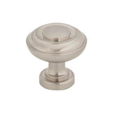 Top Knobs - Ulster Knob 1 1/4 Inch Brushed Satin Nickel - Brushed Satin Nickel