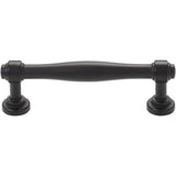 Top Knobs - Ulster Pull 3 3/4 Inch (c-c) Flat Black - Flat Black