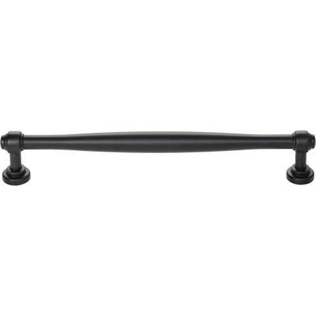 Top Knobs - Ulster Pull 7 9/16 Inch (c-c) Flat Black - Flat Black