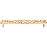 Top Knobs - Cobblestone Pull 7 9/16 Inch (c-c) Brass - Polished Brass