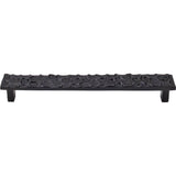 Top Knobs - Cobblestone Pull 7 9/16 Inch (c-c) Coal Black - Coal Black