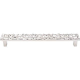 Top Knobs - Cobblestone Pull 7 9/16 Inch (c-c) Polished Nickel - Polished Nickel