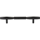 Top Knobs - Kingsmill Pull 5 1/16 Inch (c-c) Flat Black - Flat Black