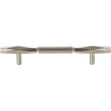 Top Knobs - Kingsmill Pull 5 1/16 Inch (c-c) Brushed Satin Nickel - Brushed Satin Nickel