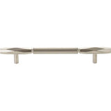 Top Knobs - Kingsmill Pull 6 5/16 Inch (c-c) Brushed Satin Nickel - Brushed Satin Nickel