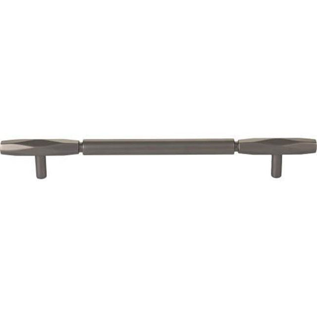 Top Knobs - Kingsmill Pull 7 9/16 Inch (c-c) Ash Gray - Ash Gray