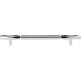 Top Knobs - Kingsmill Pull 7 9/16 Inch (c-c) Polished Chrome - Polished Chrome