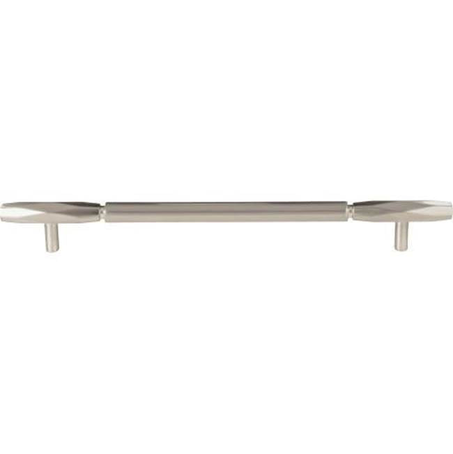 Top Knobs - Kingsmill Pull 8 13/16 Inch (c-c) Brushed Satin Nickel - Brushed Satin Nickel