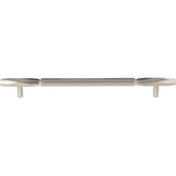 Top Knobs - Kingsmill Pull 8 13/16 Inch (c-c) Brushed Satin Nickel - Brushed Satin Nickel