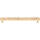 Top Knobs - Cobblestone Pull 8 13/16 Inch (c-c) Brass - Polished Brass