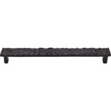 Top Knobs - Cobblestone Pull 8 13/16 Inch (c-c) Coal Black - Coal Black