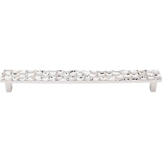 Top Knobs - Cobblestone Pull 8 13/16 Inch (c-c) Polished Nickel - Polished Nickel