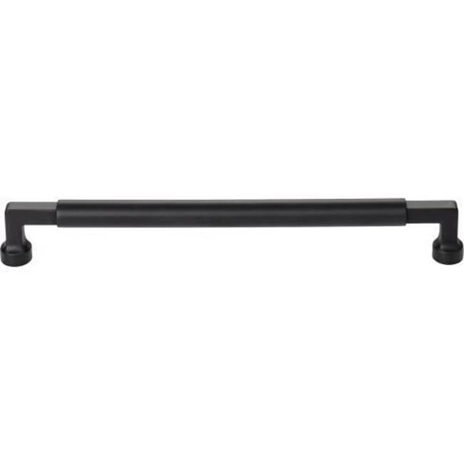 Top Knobs - Cumberland Pull 8 13/16 Inch (c-c) Flat Black - Flat Black