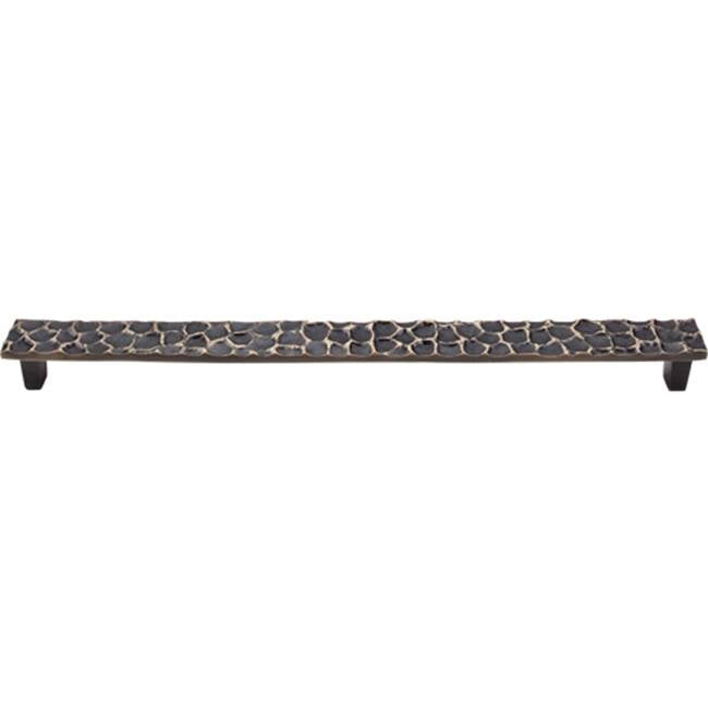 Top Knobs - Cobblestone Pull 12 9/16 Inch (c-c) Brass Antique - Brass Antique
