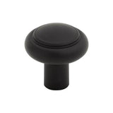 Top Knobs - Clarence Knob 1 1/4 Inch Flat Black - Flat Black