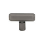 Top Knobs - Clarence T-Knob 2 Inch Ash Gray - Ash Gray