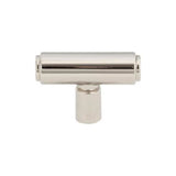 Top Knobs - Clarence T-Knob 2 Inch Polished Nickel - Polished Nickel