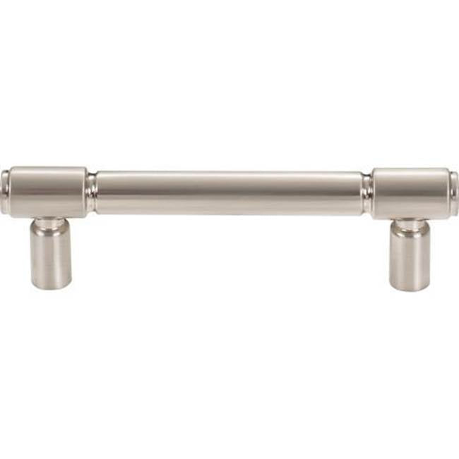 Top Knobs - Clarence Pull 3 3/4 Inch (c-c) Brushed Satin Nickel - Brushed Satin Nickel