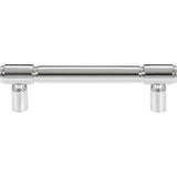 Top Knobs - Clarence Pull 3 3/4 Inch (c-c) Polished Chrome - Polished Chrome