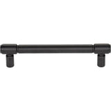 Top Knobs - Clarence Pull 5 1/16 Inch (c-c) Flat Black - Flat Black