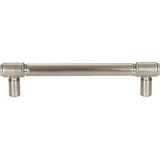 Top Knobs - Clarence Pull 5 1/16 Inch (c-c) Brushed Satin Nickel - Brushed Satin Nickel
