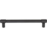 Top Knobs - Clarence Pull 6 5/16 Inch (c-c) Flat Black - Flat Black