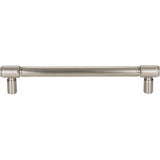 Top Knobs - Clarence Pull 6 5/16 Inch (c-c) Brushed Satin Nickel - Brushed Satin Nickel