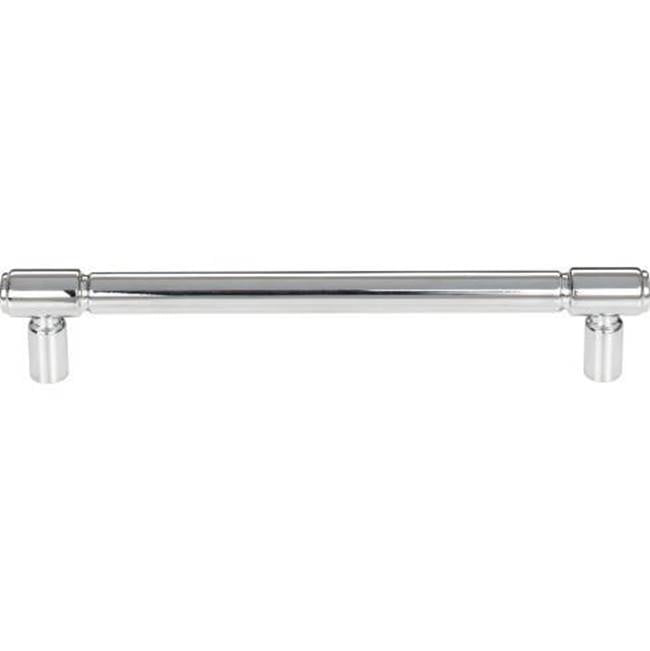 Top Knobs - Clarence Pull 6 5/16 Inch (c-c) Polished Chrome - Polished Chrome