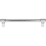 Top Knobs - Clarence Pull 6 5/16 Inch (c-c) Polished Chrome - Polished Chrome