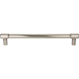 Top Knobs - Clarence Appliance Pull 12 Inch (c-c) Brushed Satin Nickel - Brushed Satin Nickel