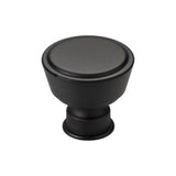 Top Knobs - Ormonde Knob 1 3/8 Inch Flat Black - Flat Black