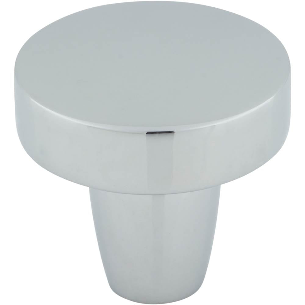 Top Knobs - Florham Knob 1 1/4 Inch Polished Chrome - Polished Chrome